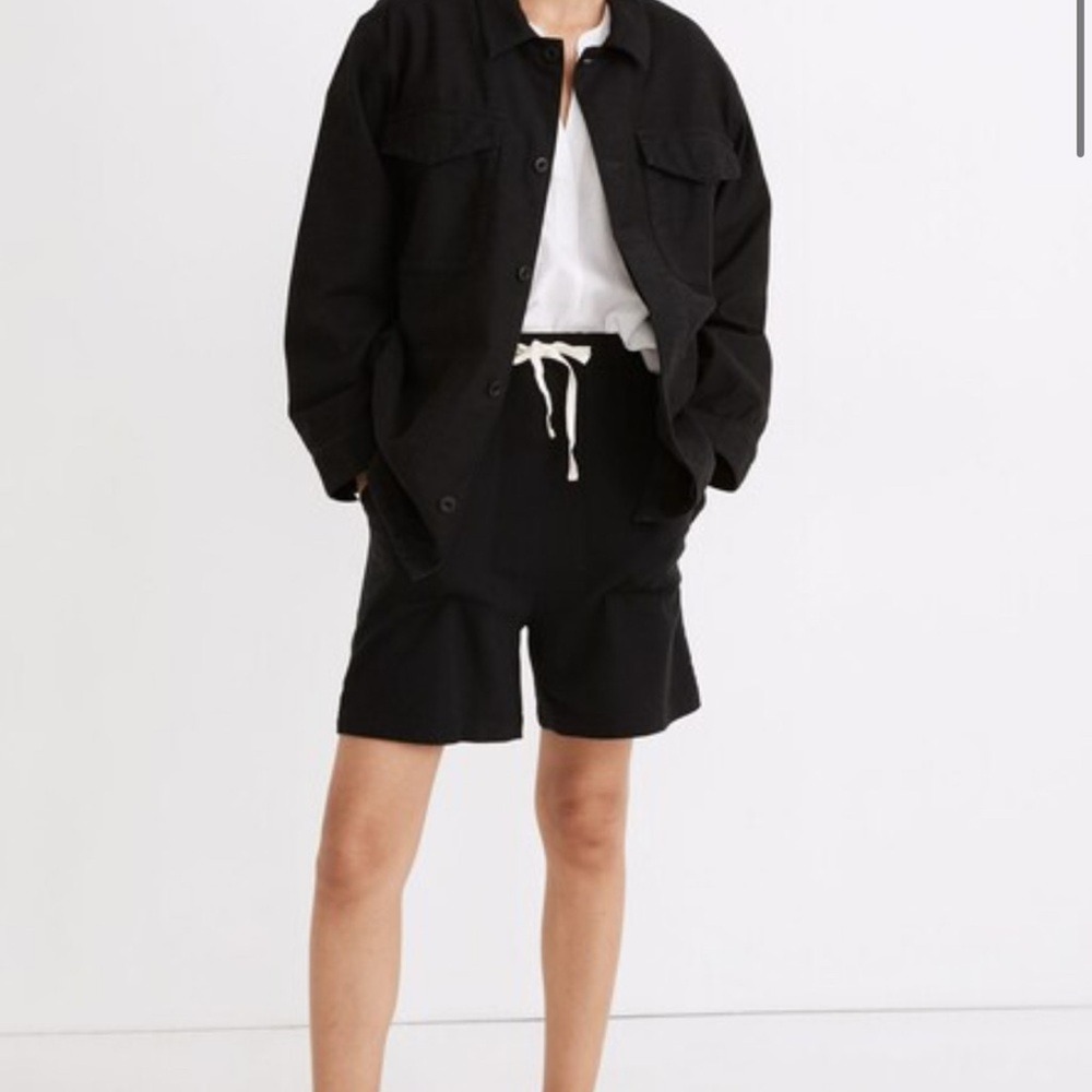 Madewell Black Military Jacket Size XS